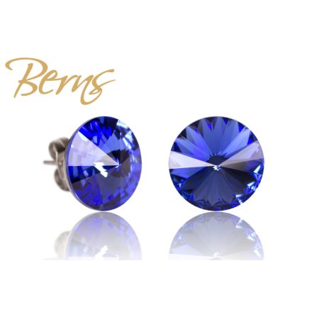 BERNS FÜLBEVALÓ GALAXY SAPPHIRE 12MM SS