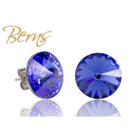BERNS FÜLBEVALÓ GALAXY SAPPHIRE 14MM SS