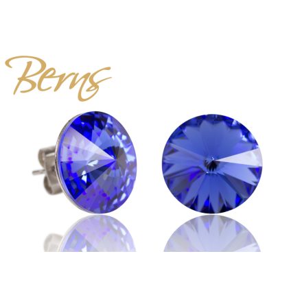 BERNS FÜLBEVALÓ GALAXY SAPPHIRE 14MM SS