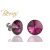 BERNS FÜLBEVALÓ GALAXY AMETHYST 12MM SS