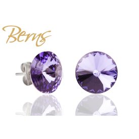 BERNS FÜLBEVALÓ GALAXY TANZANITE12MM SS
