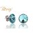 BERNS FÜLBEVALÓ GALAXY LT.TURQUOISE 10MM SS