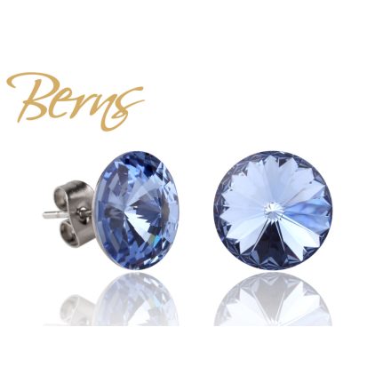 BERNS FÜLBEVALÓ GALAXY LT.SAPPHIRE 12MM SS