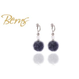 BERNS FÜLBEVALÓ MINK- BELL GREY SS