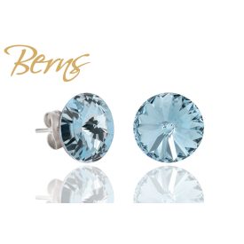 BERNS FÜLBEVALÓ GALAXY AQUA 10MM SS