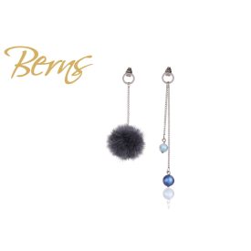 BERNS FÜLBEVALÓ MINK- MALINA BLUE SS