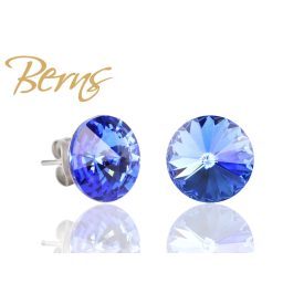 BERNS FÜLBEVALÓ GALAXY SAPPHIRE 10MM SS
