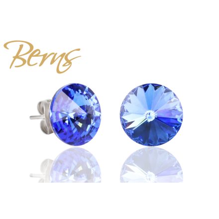 BERNS FÜLBEVALÓ GALAXY SAPPHIRE 10MM SS