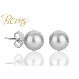 BERNS FÜLBEVALÓ CARIE LT.GREY 8MM SS