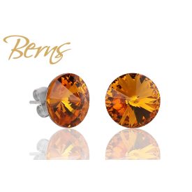 BERNS FÜLBEVALÓ GALAXY TOPAZ 10MM SS