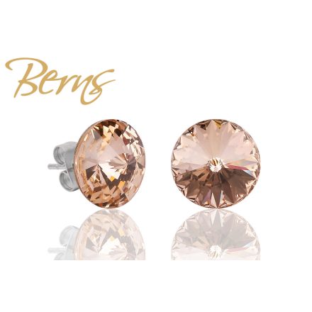 BERNS FÜLBEVALÓ GALAXY LT.PEACH 10MM SS