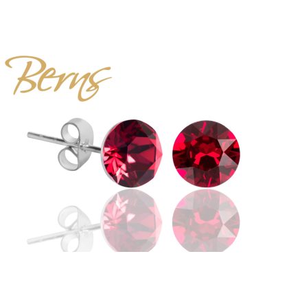 BERNS FÜLBEVALÓ XIRIUS RUBY 6MM SS