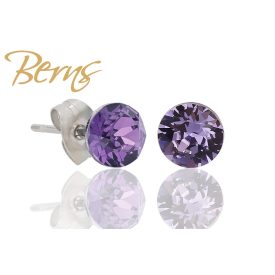 BERNS FÜLBEVALÓ XIRIUS TANZANITE 6MM SS