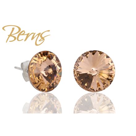 BERNS FÜLBEVALÓ GALAXY LT.PEACH 12MM SS