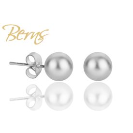 BERNS FÜLBEVALÓ CARIE LT. GREY 6MM SS