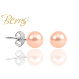 BERNS FÜLBEVALÓ CARIE PEACH 6MM SS