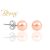 BERNS FÜLBEVALÓ CARIE PEACH 6MM SS