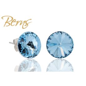 BERNS FÜLBEVALÓ GALAXY AQUA 12MM SS