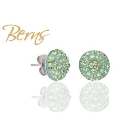BERNS FÜLBEVALÓ LILLA PERIDOT10MM