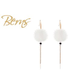 BERNS FÜLBEVALÓ MINK- PINPY WHITE RG