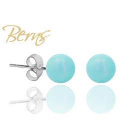 BERNS FÜLBEVALÓ CARIE ILT.TURQUOISE 6MM SS