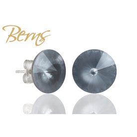 BERNS FÜLBEVALÓ GALAXY I-DK.GREY 12MM SS