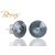 BERNS FÜLBEVALÓ GALAXY I-DK.GREY 12MM SS
