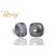 BERNS FÜLBEVALÓ YLA I-DK.GREY 10MM SS