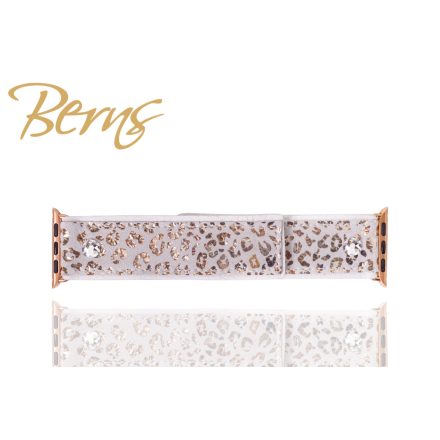 BERNS OKOSÓRA SZÍJ B. S GOLD-WH OCELOT